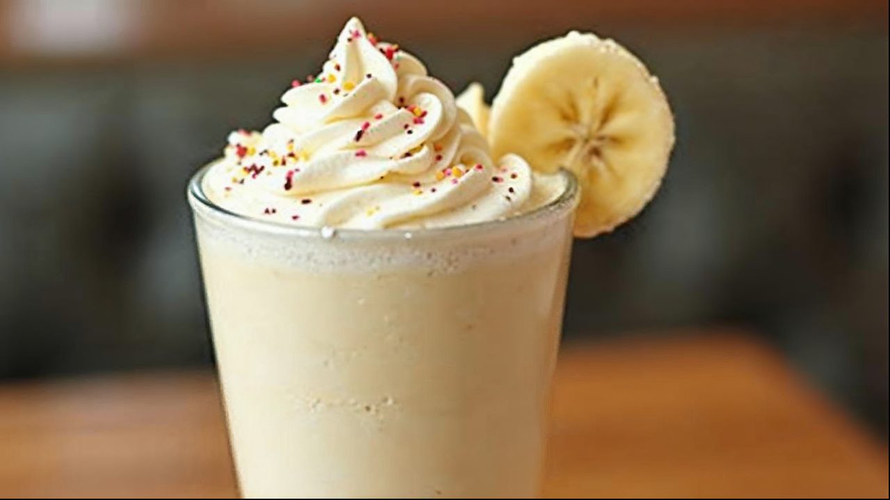 Cannabis-Bananenmilchshake