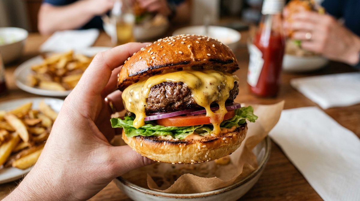 Cannabis Cheeseburger
