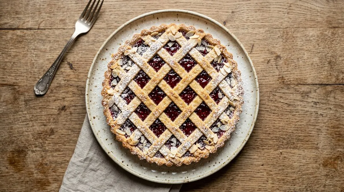 Cannabis Linzertorte