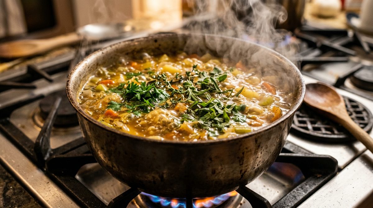 Cannabis Tomatensuppe