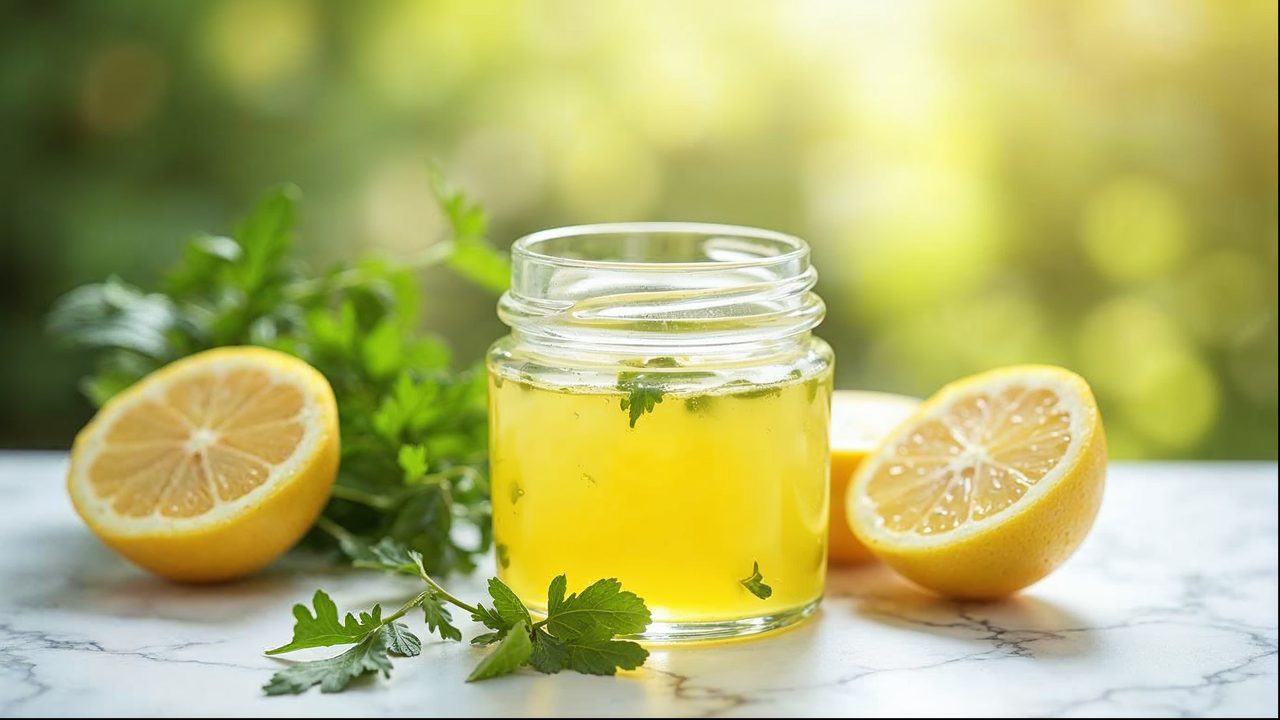 Cannabis Zitronen-Vinaigrette