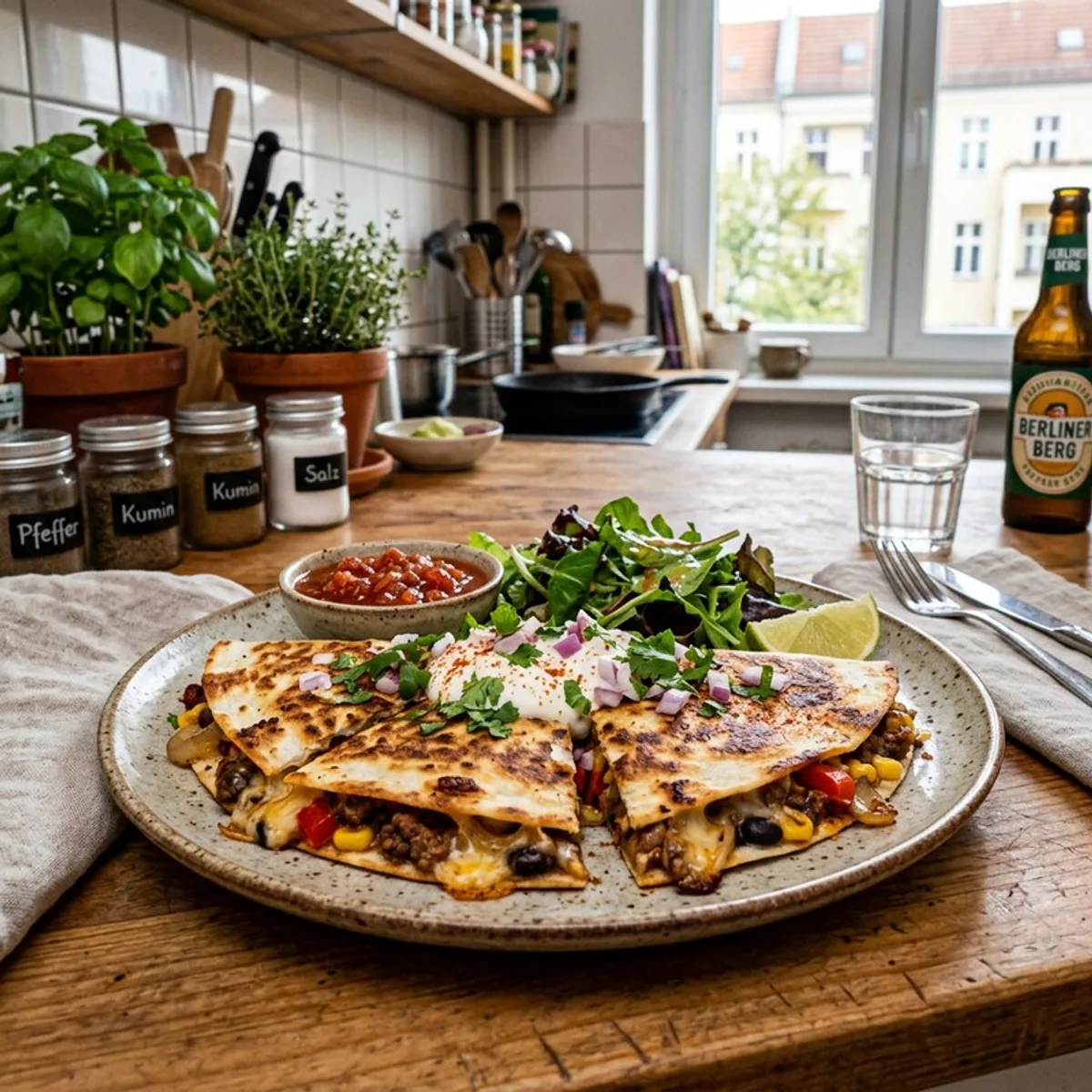 Cannabis Cook Out Quesadilla