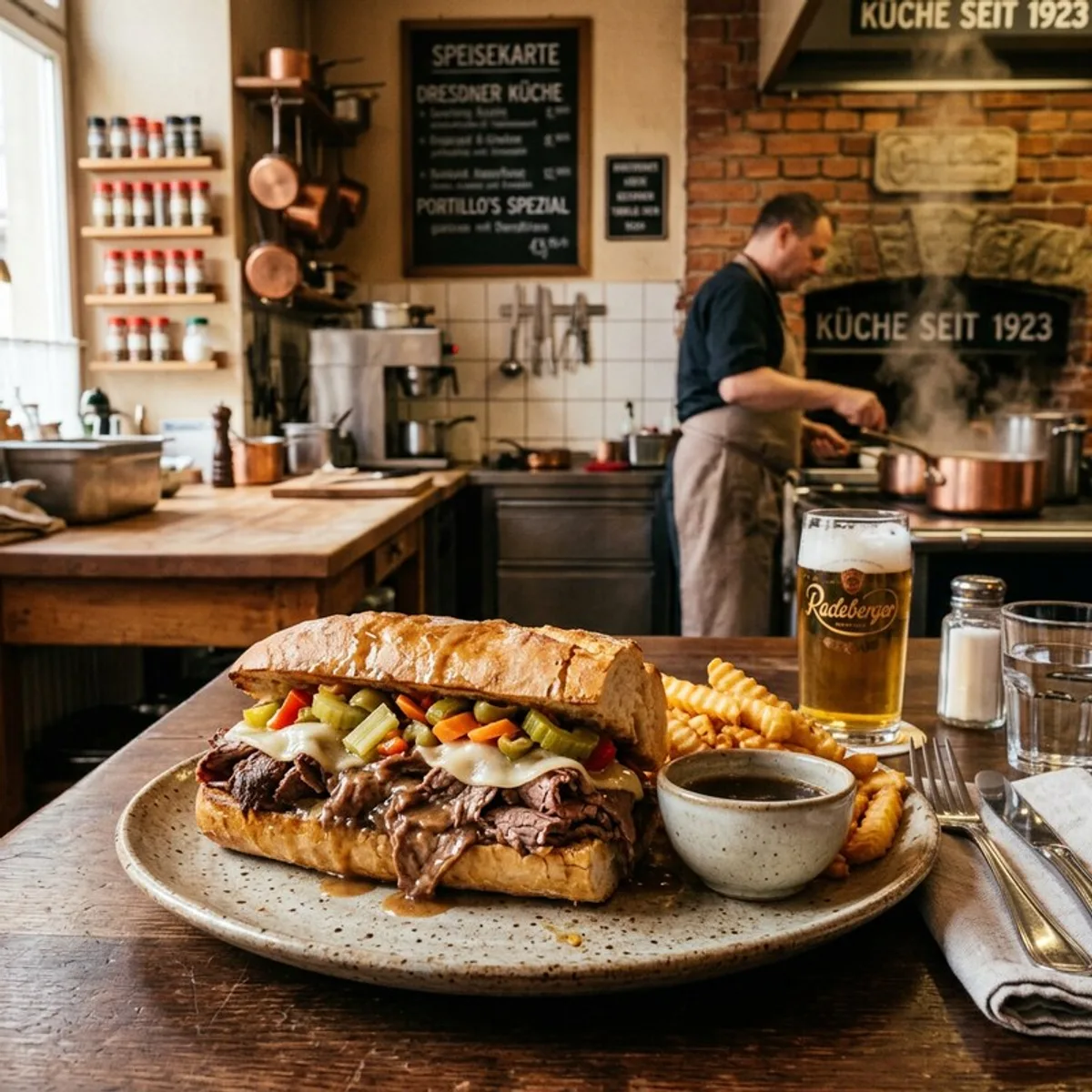 Cannabis Portillo's Italian Beef Sandwich