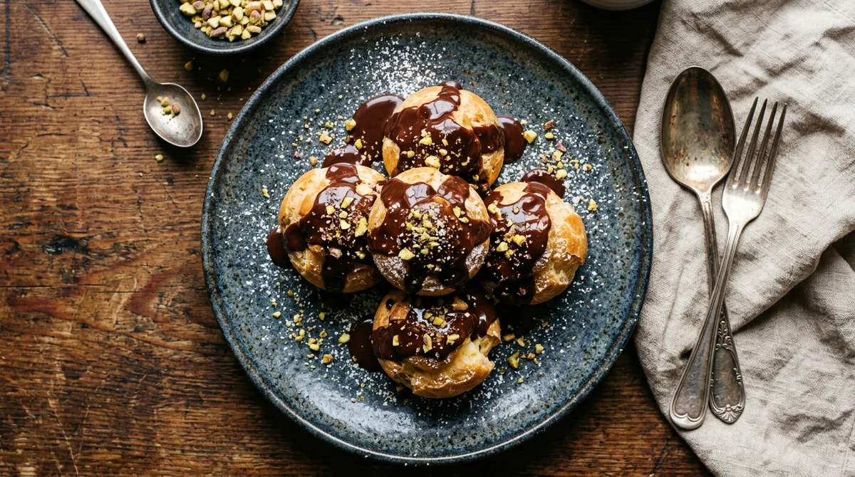 Cannabis Profiteroles