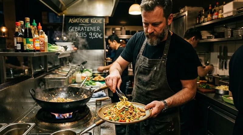 Cannabis-Wok-Gemüse